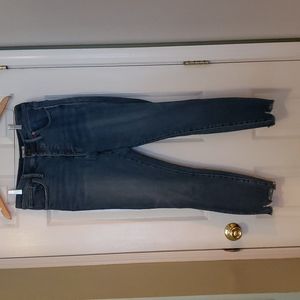 Madewell highrise 10” jeans button